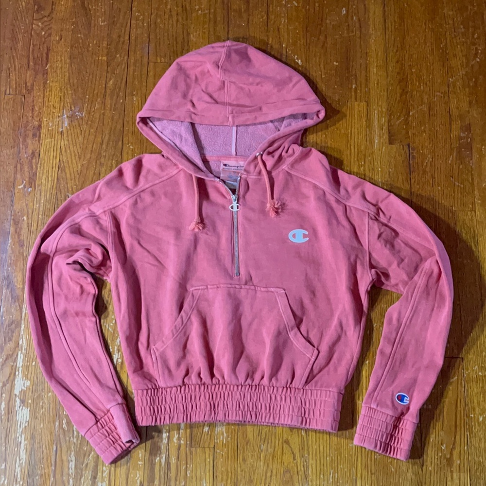 Champion Women's cropped Hoodie excellent condition, exclusive price offer NOW!